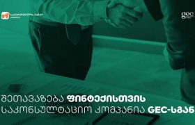საქართველოს ბანკისა და GEC-ის სპეციალური შეთავაზება ფინტექ კომპანიებს