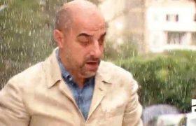 "შენ ყლ--დ ცხოვრობ" - გიორგი კაპანაძეს კორპუსიდან წყალი გადაასხეს