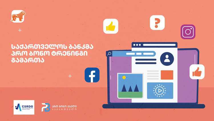 საქართველოს ბანკმა  საქართველოს სტრატეგიული კვლევებისა და განვითარების ცენტრთან ერთად პრო ბონო ვებინარი გამართა