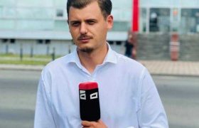გიორგი ახალკაცს გორში მიკროფონი მოპარეს