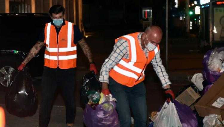 კახა კალაძემ ნაგავი გაიტანა - "გაფიცვის მომწყობებს დავსჯით"