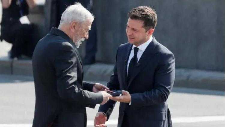 ზელენსკიმ ვახტანგ კიკაბიძე ორდენით დააჯილდოვა