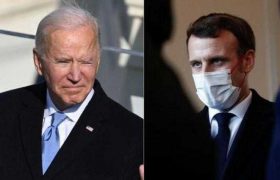 ბაიდენმა მაკრონს დარეკვა სთხოვა - საუბარი რამდენიმე დღეში შედგება