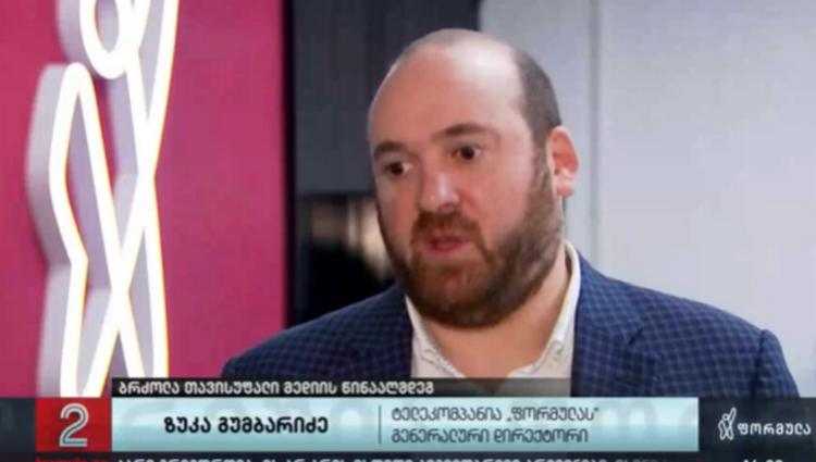 ზუკა გუმბარიძე - "ოცნებას" ფორმულაში კეზერაშვილის წილი აინტერესებს"