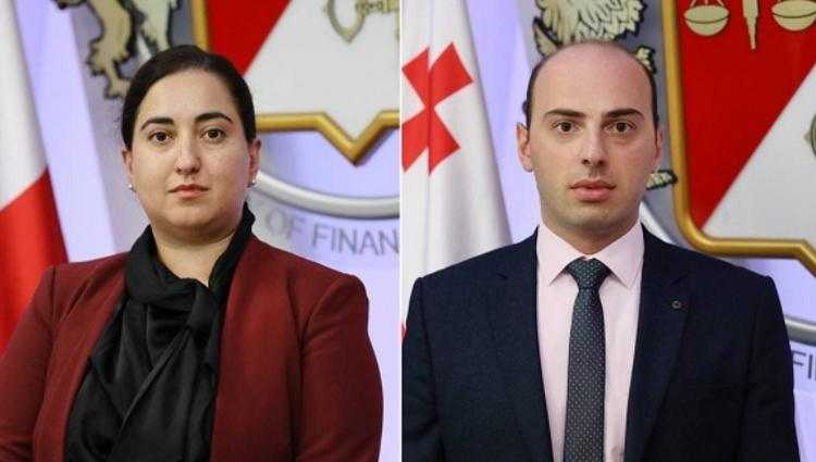 ფინანსთა მინისტრის მოადგილეებად ეკატერინე გუნცაძე და მირზა გელაშვილი დაინიშნენ