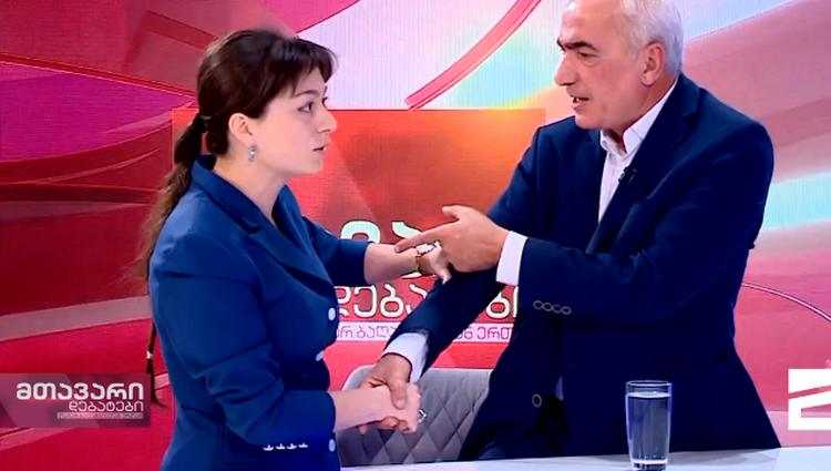 "დედა მომიკლა, ეს როგორ უნდა გაიქცეს?!" - თამარ ორდენიძემ ბესიკ ფიფიას მთავარის სტუდიაში ხელი გაარტყა