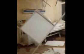 ბათუმში ბავშვთა საავადმყოფოში ჭერი ჩამოინგრა