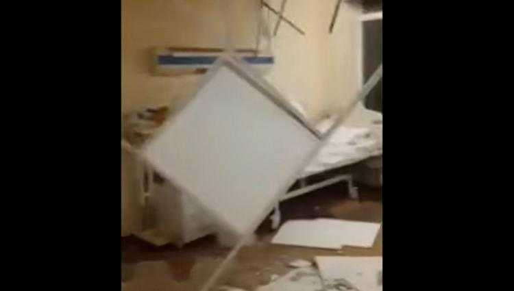 ბათუმში ბავშვთა საავადმყოფოში ჭერი ჩამოინგრა