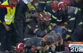 მაშველებმა ბათუმში 36 წლის ზვიად თავდგირიძე ნანგრევებიდან ცოცხალი ამოიყვანეს