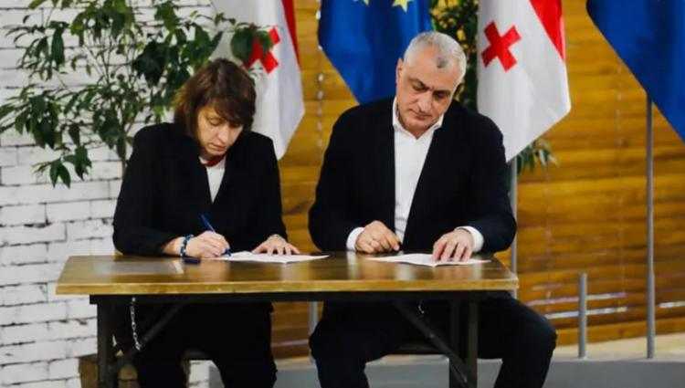 "ლელომ" და "დროამ" კოალიციური თანამშრომლობის დოკუმენტს მოაწერეს ხელი