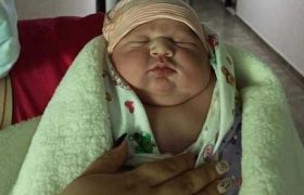 ქუთაისში გოლიათი დაიბადა - პა­ტა­რა მოსე 5 კი­ლოგ­რა­მი და 100 გრა­მი გაჩ­ნდა