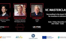 საქართველოს ბანკის მხარდაჭერით სილიკონის ველის წამყვანმა ინვესტორებმა თბილისში ვენჩურული კაპიტალის მასტერკლასს უმასპინძლეს