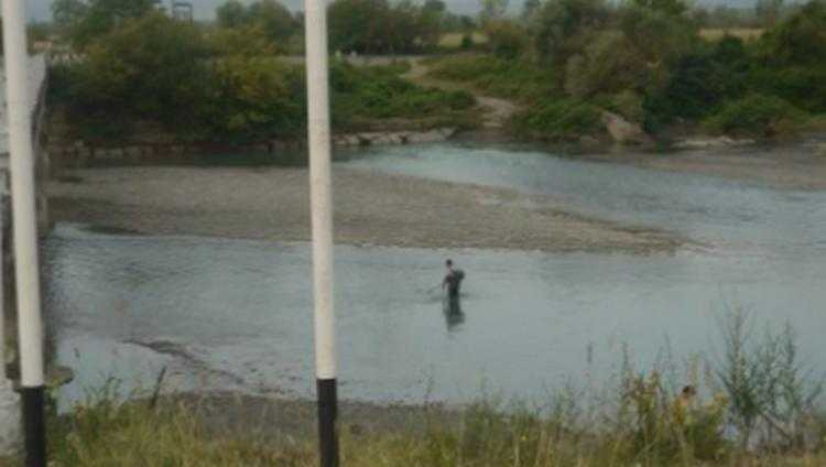 ალაზნის არხში მანქანა და მამაკაცის ცხედარი იპოვეს