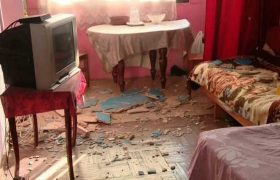 „ესენი ხელისუფლება კი არა, მკვლელები არიან" - სანატორიუმ „ქართლის" კიდევ ერთ ბინაში ჭერი ჩამოინგრა