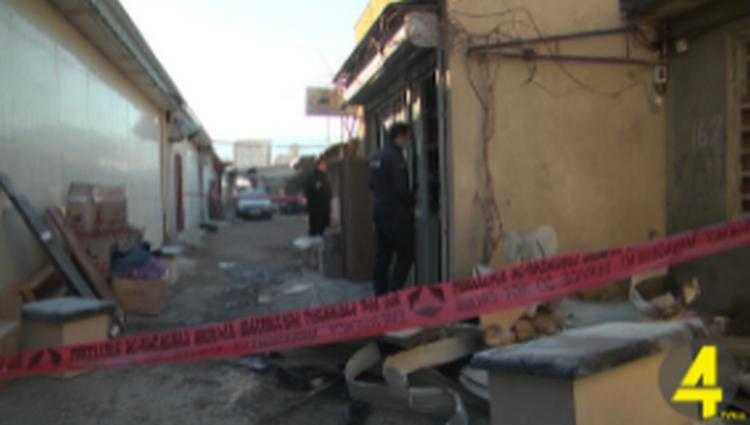 რუსთავში ფეხსაცმელების საწყობი დაიწვა