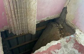 ბათუმში საცხოვერებელი კორპუსი ინგრევა    