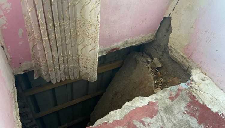 ბათუმში საცხოვერებელი კორპუსი ინგრევა    