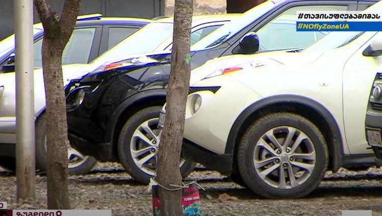 ზუგდიდში სახლის წინ მანქანას ნაღმავდნენ - 2 პირი დააკავეს