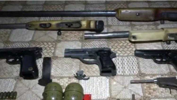 პოლიციამ უკანონო იარაღი ამოიღო - 6 კაცია დაკავებული