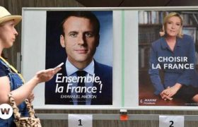 მაკრონი - 28%, ლე პენი - 23% - საფრანგეთის საპრეზიდენტო არჩევნებში მეორე ტური იქნება