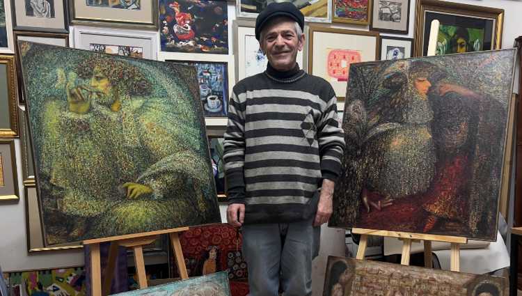 „ჟამი ბროწეულისა” – ხელოვნების სასახლე მხატვარ ნოდარ ბადურაშვილის 70 წლის იუბილესადმი მიძღვნილ გამოფენას უმასპინძლებს