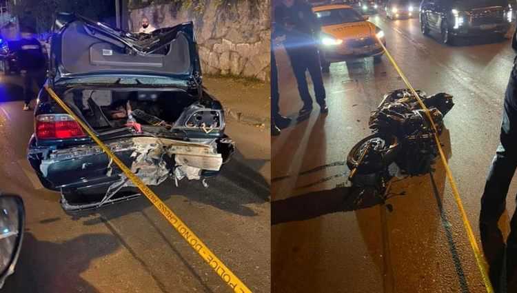 ავტოსაგზაო შემთხვევა თბილისში - დაიღუპა მოტოციკლის მძღოლი