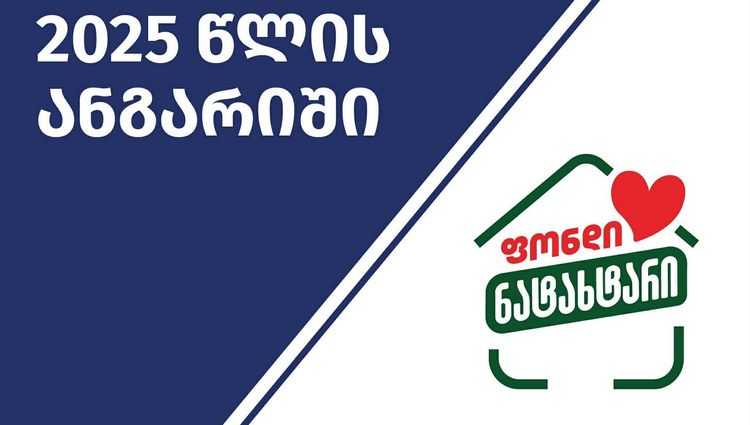 „ფონდმა ნატახტარმა“ საზოგადოებას 2025 წლის საქმიანობის ანგარიში წარუდგინა